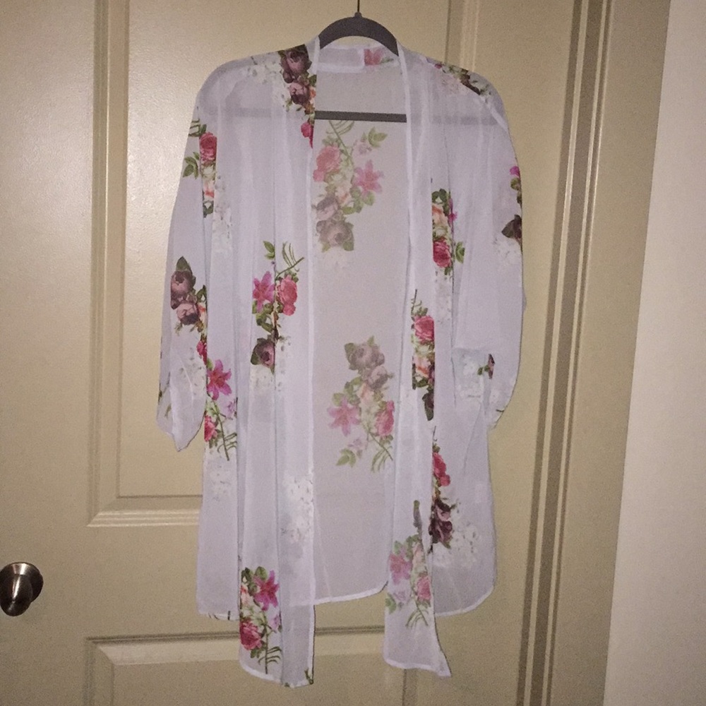 Floral kimono